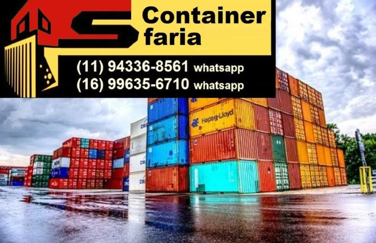 Venda de Container Rio de Janeiro